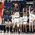 Women’s Basketball Storms Back, Defeats American 69-59