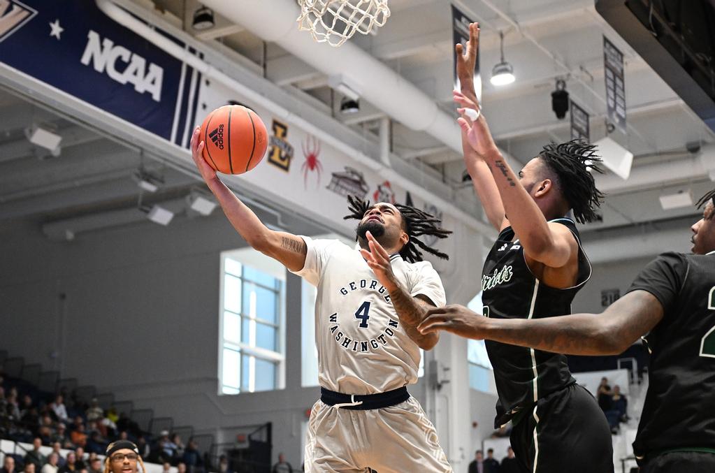 Men’s Basketball Takes Down George Mason 75-62 in MLK Day Showdown