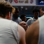 Slow start and late turnovers snap men’s basketball home win streak in 73-65 loss to Duquesne