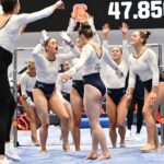 George Washington gymnastics wins again in Alex deMoura rip current awareness meet