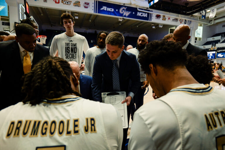 Rebounding struggles for George Washington continue against La Salle, squandering another road opportunity to climb ahead in Atlantic-10 standings